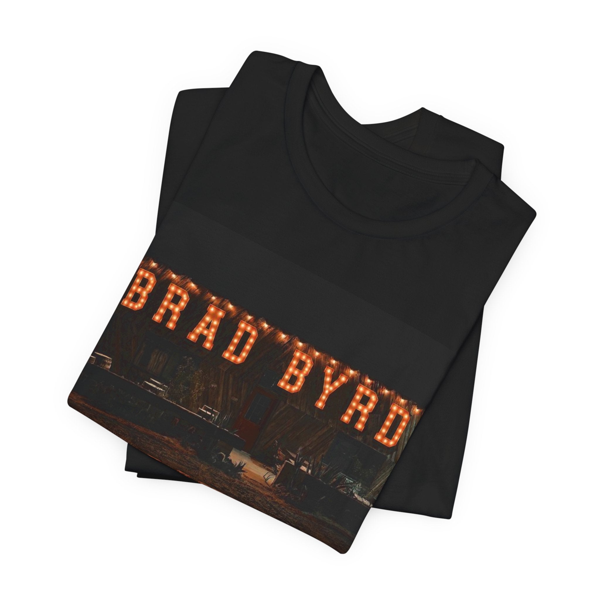 Brad Byrd Live Concert Tee — "Live at Giant Rock Meeting Room" Vintage Band Shirt